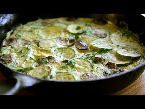 How To Make A Frittata Hilah S Mushroom Zucchini Frittata Recipe-11-08-2015