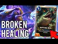 This new card is amazing with riptide rex  legends of runeterra