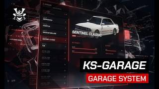 KS-GARAGE | Garage System Script for FiveM 2026 [ESX/QBCore/QBX]