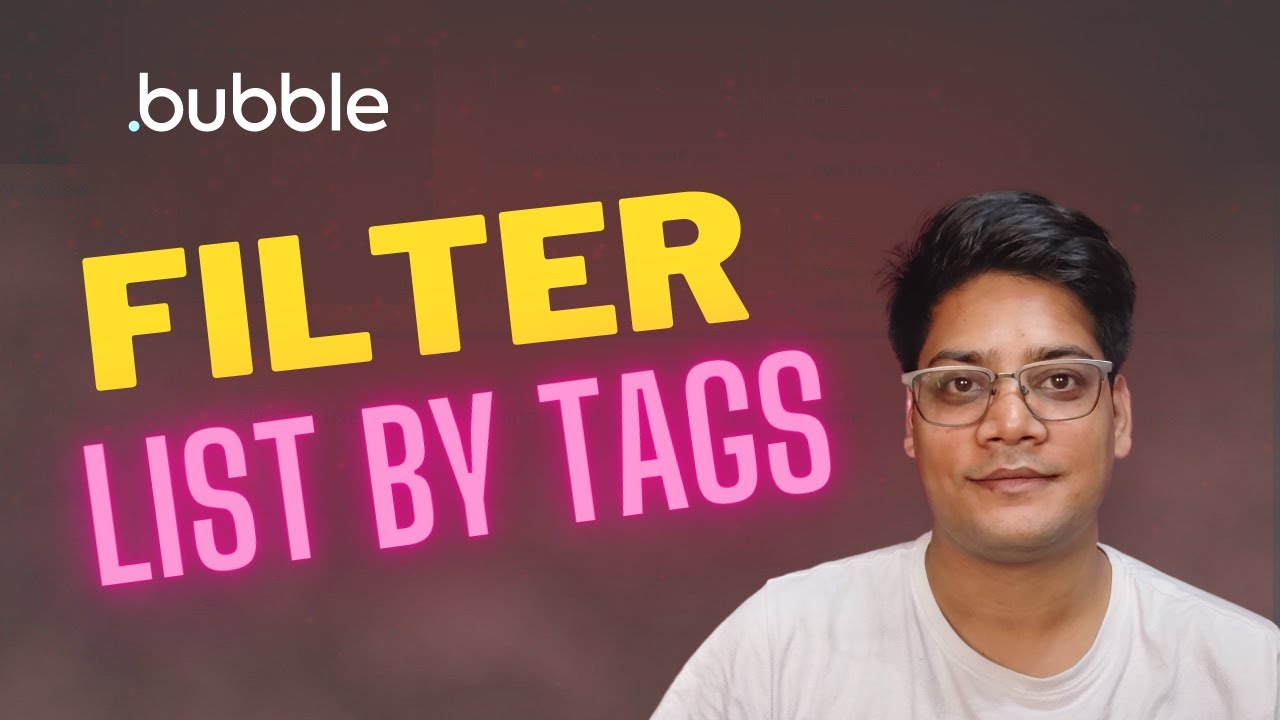 Filter a list by tags in bubble.io in Hindi YouTube