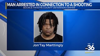 Man arrested in connection to shooting