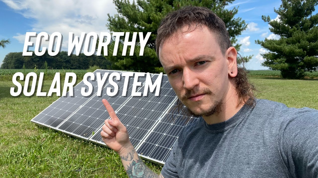 Full Video Eco-Worthy Hybrid Solar Wind for The Greenhouse Part 4 