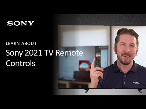 Video: Hvordan får jeg bokstaver på fjernkontrollen til Sony TV?