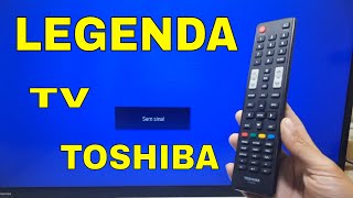 COMO TIRAR LEGENDA DA TV TOSHIBA