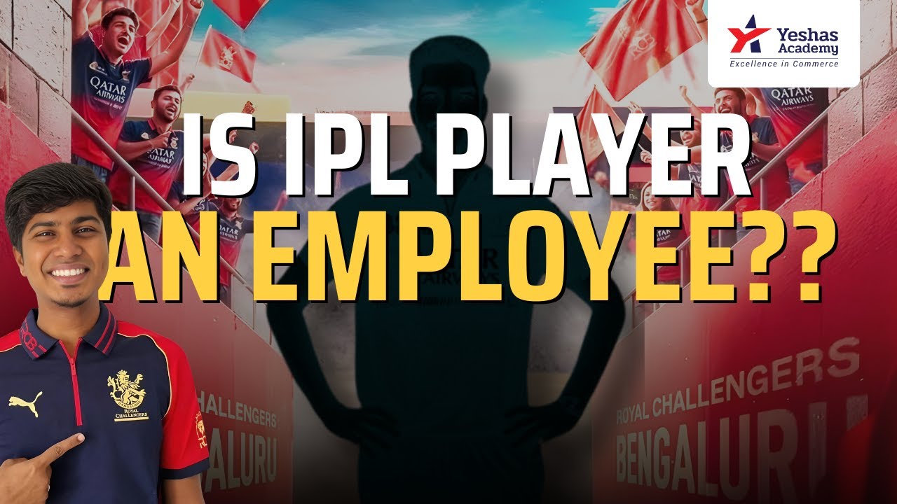 IPL Player Salary = Employee Benefit?🤯 AS 15 Explained | Accountsman | Yeshas Academy