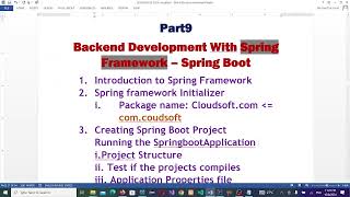 Spring Boot And Angular Employee Backend Dev With Spring Boot Folder StructurePart10 B