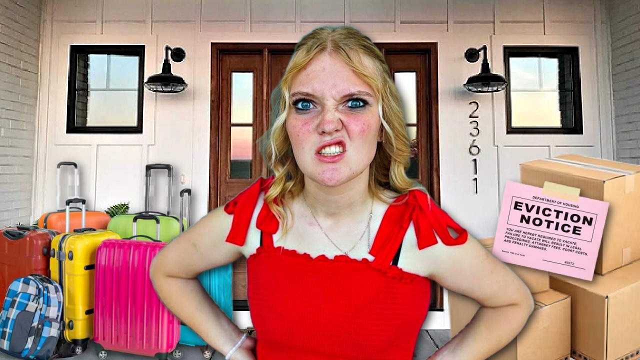 KiCKiNG our DAUGHTER out of the HOUSE! Eviction Notice
