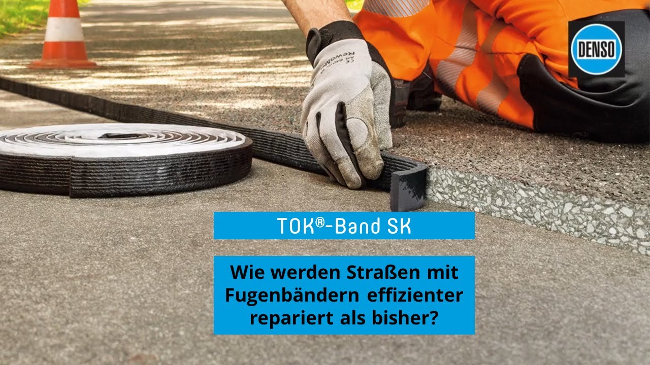 DENSO TOK®-Band SK - Wie werden Straßen mit Fugenbändern effizienter ...