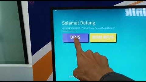 Mesin Antrian BPJS Produksi BCOMPBIZ DIGITAL TEKNOLOGI