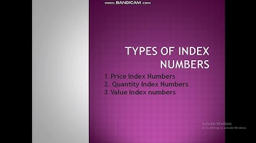 Index numbers part -2