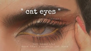 خَط العين المسحوب❗Feline eyes - Safe frequency in 1minute..!⚡