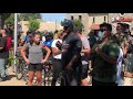 Sights and sounds from protest in Oakdale