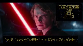 Revenge of the Sith: All Boss Duels (No Damage) (Updated/quicker)