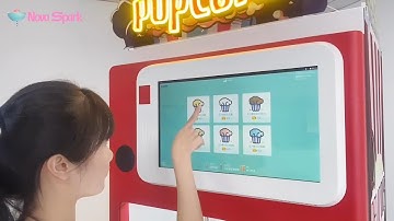 NEW! 2025 Popcorn Vending Machine! #PopcornVendingMachine