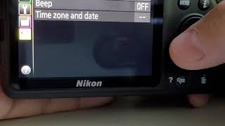 Exploring the  Menu  Settings  for the  Nikon  D3500 Camera