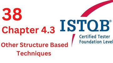 #istqb #quality_control شرح Chapter 4 ISTQB Foundation Level - Other Structure Techniques