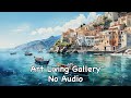 Silent tv wall art slideshow  watercolor wonderland a relaxing art journey no sound