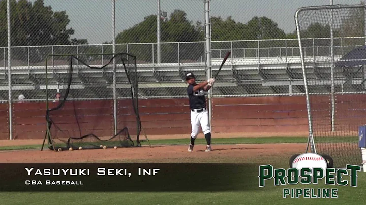 Yauyuki Seki Prospect Video, Inf, CBA Baseball