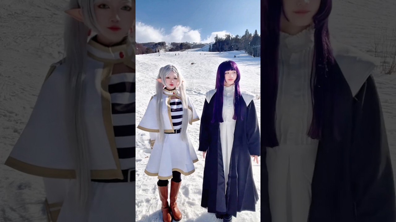 お姉さんの足上げだよ〜【葬送のフリーレン】#cosplay #葬送のフリーレンコスプレ #フリーレンコスプレ#frierenbeyondjourneysend#Frierencosplay