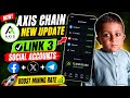 Access Chain Network Latest Update 🔥 Connect Social Accounts &amp; Earn More Tokens
