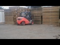 Linde Forklift 5T diesel with Container Mast in gr