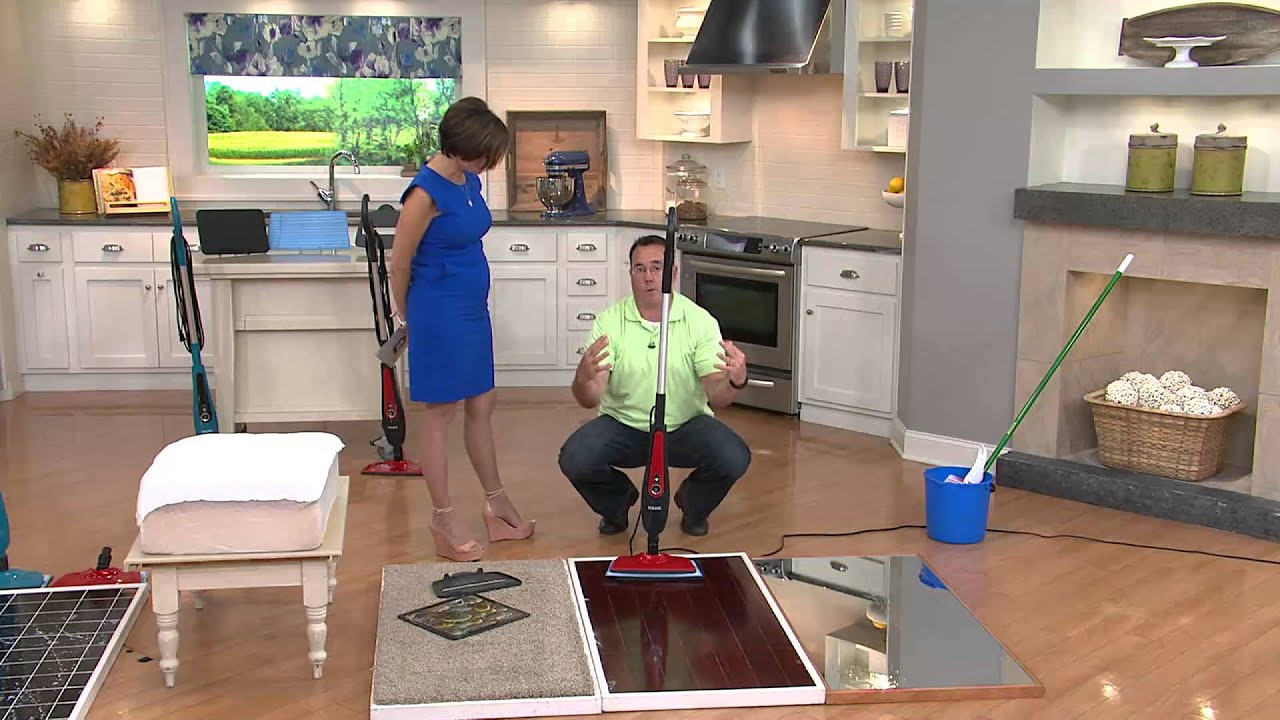 Haan Slim & Light Pro Variable Steam Cleaner w/ Swivel Head with Nancy Hornback