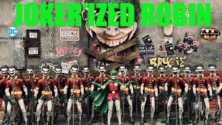 McFarlane DC Multiverse Dick Grayson Robin Joker'ized Action Figure Review & Comparison