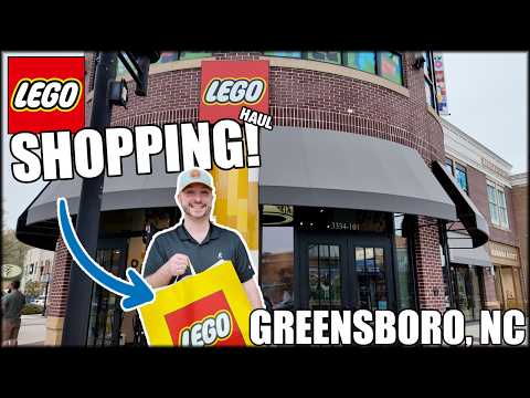 YouTube thumbnail: We Spent WAY Too Much at the LEGO Store! Huge LEGO Shopping Haul!