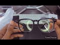 Unboxing et dmo des lunettes connectes ogax1