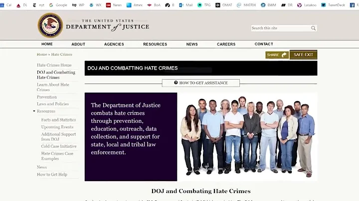 WATCH: The Justice Department Fighting Hate Crimes