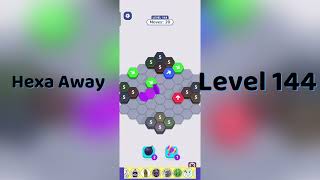 🧠 Hexa Away Level 144 Walkthrough