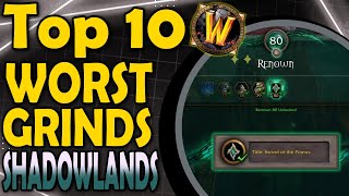 Top 10 Worst Grinds of Shadowlands
World of Warcraft’s Shadowlands, infamous for its many endgame systems, has seen its fair share of criticism, even after its ending. Over the course of this video, we’re going to go over the top ten worst grinds from Shadowlands. These grinds can include things from purely cosmetic to your character’s direct power. It will also be measured on how long most grinds took or how annoying they generally were to the community to determine what is truly the ‘worst.’
Video managed by Lotthbrook
Video edited by Ateratsu
Script by Lotthbrook
├ The List
Intro: (0:00)
10-Cryptkeeper title: (0:22)
9- Renown farming: (3:12)
8- Anima farming: (5:10)
7- Cypher Console Panel: (6:43)
6- Korthia: (8:02)
5- Torghast: (9:48)
4- Venari reputation: (11:49)
3- Protoform Synthesis system: (13:19)
2- Abominable Stitching minigame: (14:57)
1- Veilstrider title: (17:07)
- Check out some of my Amazon favorites like what I use to run my YouTube channels, my home gym essentials, and other random stuff I like to buy. www.amazon.com/shop/hirumaredx
- #WoW #WorldofWarcraft #warcraft Top 10 Worst Grinds of Shadowlands
