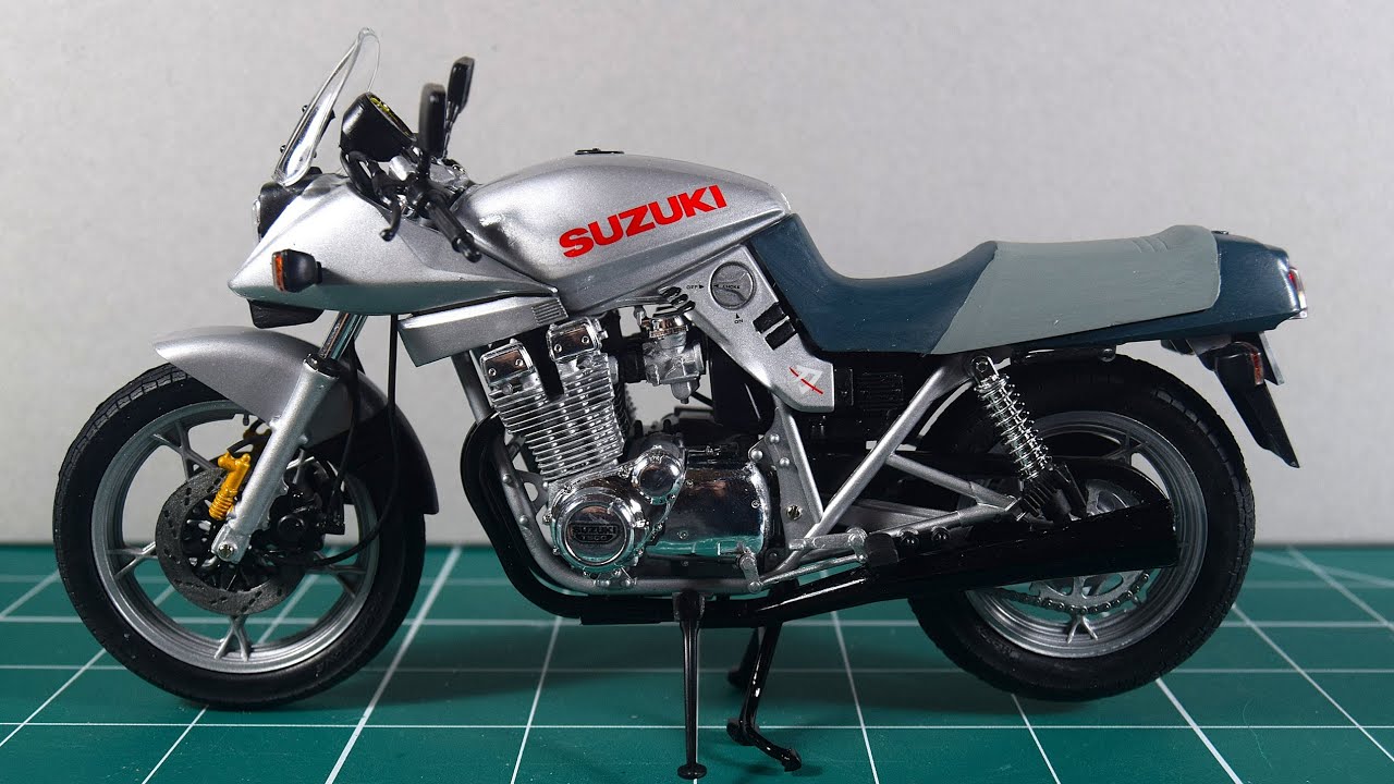 Tamiya 1/12 Suzuki GSX1100S Katana Build - YouTube