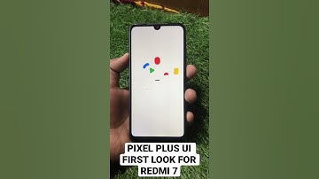 Pixel Plus UI First Look Redmi 7 Onclite #Shorts