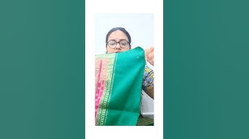 Identify banarasi saree is real or fake #shorts #banarasi #short #video #tutorial #fashion #clothing