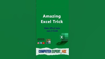 Make difficult tasks easy in Excel. Amazing Excel Trick #exceltips #exceltricks