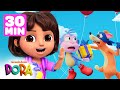 30 MINUTES of Rainforest Action-Packed Adventures with Dora! #5 | Dora &amp; Friends