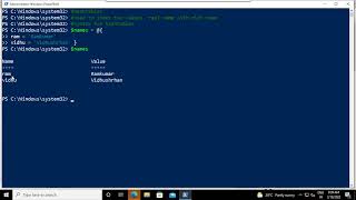 Powershell Hashtables explained in Tamil