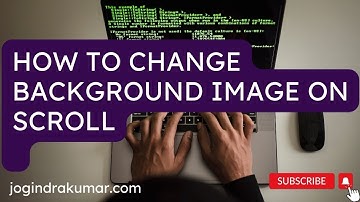 How to Change Background Image on Scroll in html & CSS #html #css #background #change #scroll