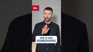How to sign Homework: BSL Sign of the Day 257
Learn how to sign Homework in BSL. In this video, weve demonstrated how to sign homework with a forward motion of the hand for home rather than the roof of a house. The forward motion is meant to represent taking the work with you.
The example sentences in English is: Everyday, my son does one hour of homework when hes finished school, either on the computer or on paper.
#BSL #BritishSignLanguage #BSLSignoftheDay How to sign Homework: BSL Sign of the Day 257