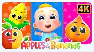 vegetable song nursery rhymes more educational videos kids
