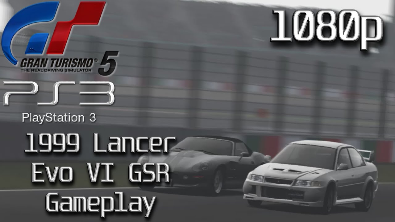 Gran Turismo 5 (PS3) [1080p] | 1999 Mitsubishi Lancer Evolution VI GSR Gameplay