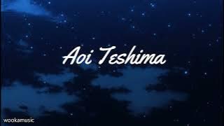 Aoi Teshima - Ruriiro no Chikyu -Mirai eno Kokai Version- Lyric English and Indonesia translation