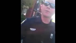 Illegal Terry Stop by Cop stumped by Law Abiding Citizen