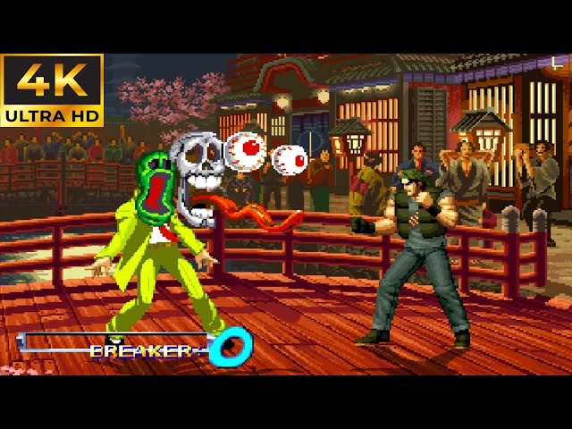 Unbelievable Crossover: The Mask Battles Ralf (KOF 94) in