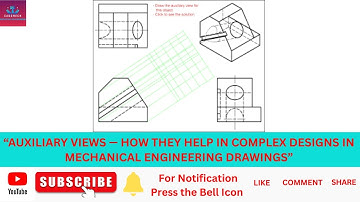 Auxiliary Views in Mechanical Engineering: The Secret to Accurate Drawings!