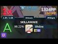 🔴🔔 10.8⭐ lifeline | PassCode - SKILLAWAKE [Ultimate] +HDDT 98.22% | 1324pp 1❌ - osu!