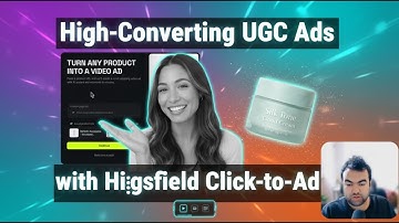 I Made High-Converting UGC Ads with Higgsfield Click-to-Ad (Full Workflow Demo)