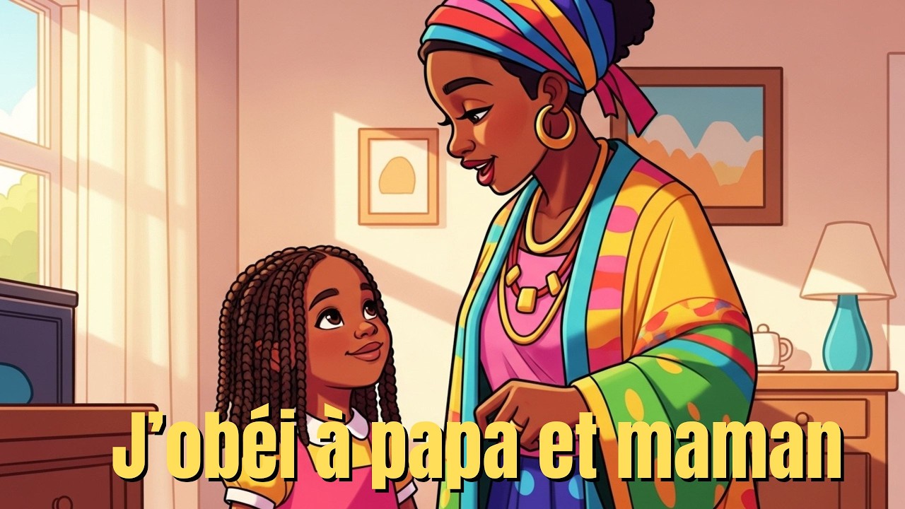 J'obéis a maman et papa c'est le commandement de Dieu | Chanson Biblique pour enfants |Kids Gospel 🌟