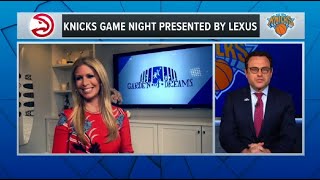 CEO, Christine Davis is Featured on MSG Network before Knicks Game